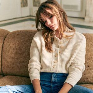 (Sezane) Lucas Jumper in Ecru
